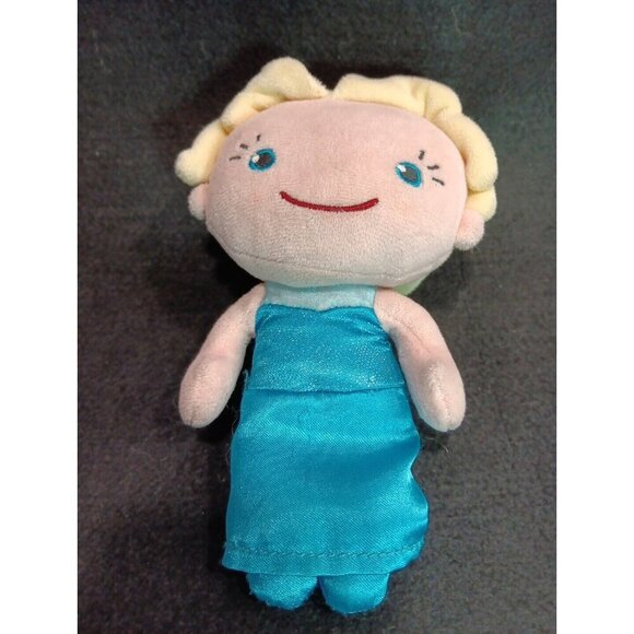 Disney Store Frozen Elsa Coin Purse Pouch 7" Plush Doll II 2 1 Figure Mini Bag - Picture 4 of 5